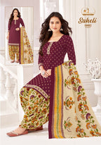 Miss World Saheli Vol 10 Cotton Dress Material Collection