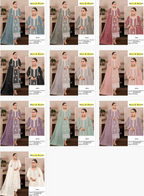 Mah E Rooh 4127 Organza Salwar Kameez Collection