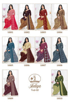 Miss World Aaliya Vol 10 Cotton Printed Dress Material Collection