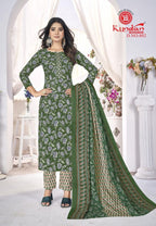 Kundan Libas Vol 1 Cotton Kurti Pant With Dupatta Collection