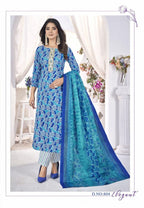 Kundan Libas Vol 1 Cotton Kurti Pant With Dupatta Collection
