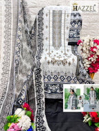 Hazzel 0107 A And B Cotton Dupatta