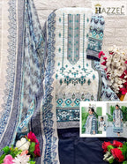 Hazzel 0107 A And B Cotton Dupatta