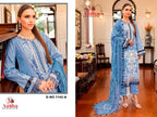 Aasha 1143 A And B Chiffon Dupatta Pakistani Salwar Kameez