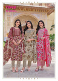 Kavya Pashmina Vol 13 Kurti Pant With Dupatta Collection