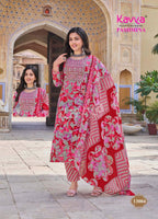 Kavya Pashmina Vol 13 Kurti Pant With Dupatta Collection