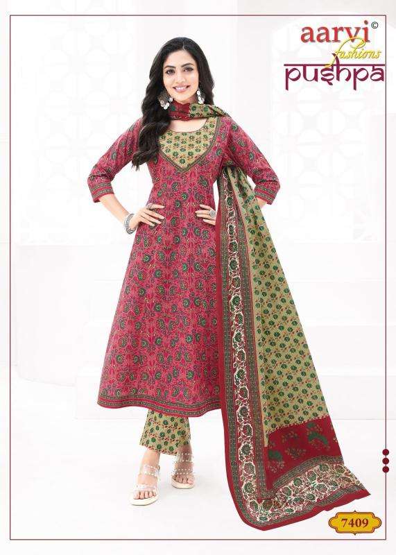 Aarvi Pushpa Vol 1 Anarkali Style Readymade Collection