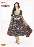 Aarvi Pushpa Vol 1 Anarkali Style Readymade Collection