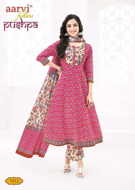 Aarvi Pushpa Vol 1 Anarkali Style Readymade Collection