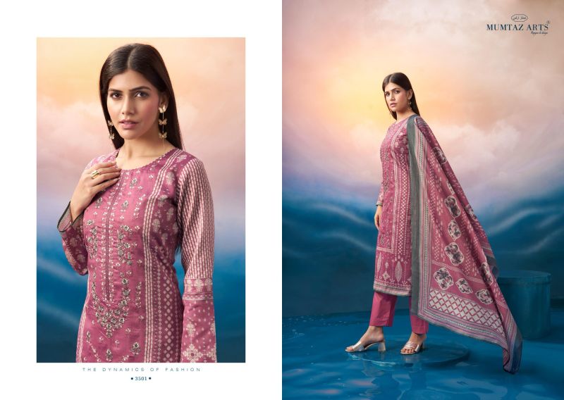 Mumtaz Noor E Jahan Jam Satin Digital Printed Dress Material