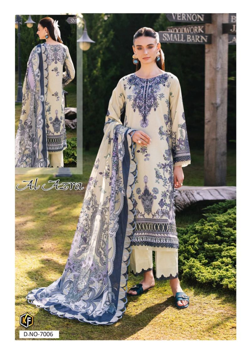 Keval Al Azra Vol 7 Cotton Printed Dress Material Collection