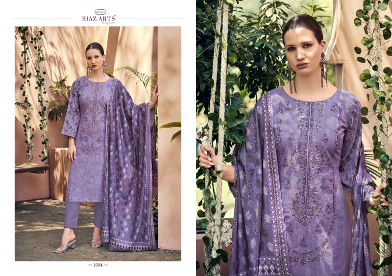 Riaz Arts Elan Vol 3 Lawn Digital Printed Dress Material Collection