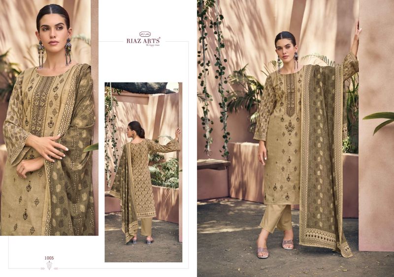 Riaz Arts Elan Vol 3 Lawn Digital Printed Dress Material Collection