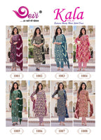 Devi Kala Vol 1 Readymade Rayon Kurti Bottom With Dupatta