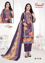 Ganesha Jannat Vol 1 Cotton Digital Printed Dress Material Collection