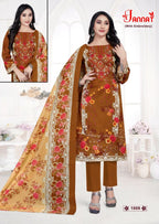 Ganesha Jannat Vol 1 Cotton Digital Printed Dress Material Collection
