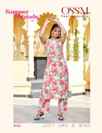 Ossm Summer Threads Vol 4 Cotton Printed Co Ord Set Collection