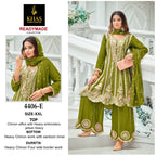 Khas 4406 D To F Chinon Ready Made Pakistani Suits Collection
