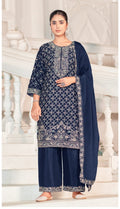 Khas 4449 Chinon Silk Ready Made Pakistani Suits Collection