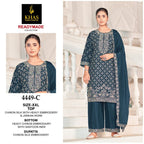Khas 4449 Chinon Silk Ready Made Pakistani Suits Collection