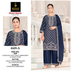 Khas 4449 Chinon Silk Ready Made Pakistani Suits Collection