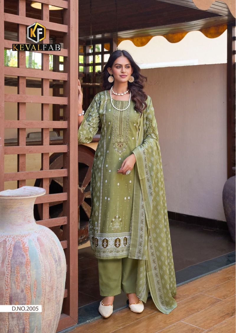 Keval Jazmin Vol 2 Soft Cotton Dress Material Collection