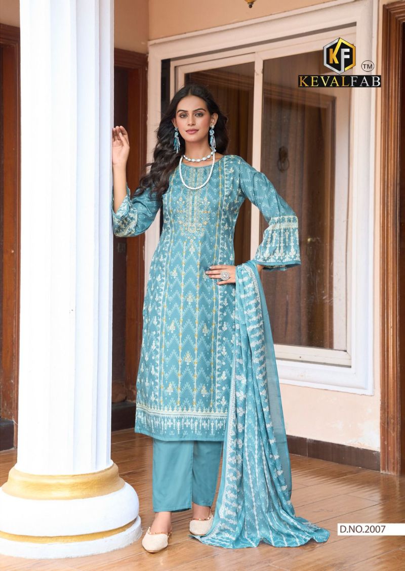 Keval Jazmin Vol 2 Soft Cotton Dress Material Collection