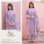 Shree R 1732 Cambric Cotton Ready Made Pakistani Salwar Suits