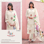 Shree R 1732 Cambric Cotton Ready Made Pakistani Salwar Suits