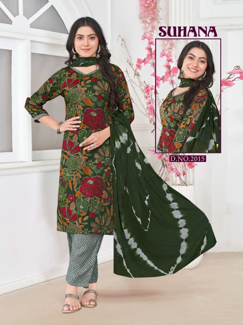 Ganesha Suhana Vol 2 Capsule Rayon Printed Readymade Suit