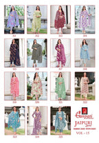 Ganpati Jaipuri Special Vol 15 Readymade Cotton Printed Collection
