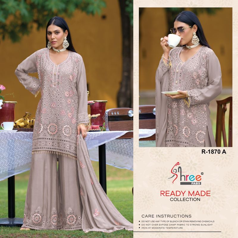 Shree R 1870 Ready Made Pakistani Salwar Kameez Collection