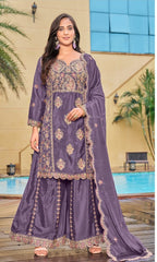 Khas 4458 Chinon Embroidered Ready Made Pakistani Suits