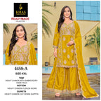 Khas 4458 Chinon Embroidered Ready Made Pakistani Suits