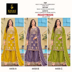 Khas 4458 Chinon Embroidered Ready Made Pakistani Suits