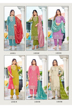 Ossm Mahek Vol 2 Roman Shimmer Kurti Bottom With Dupatta