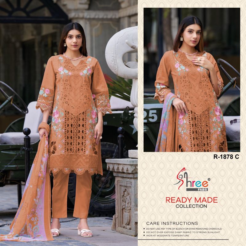Shree R 1878 Ready Made Pakistani Salwar Kameez