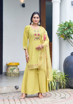 Ossm Mannat Sharara Vol 2 Viscose Roman Silk Readymade Collection