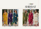 Lady Leela Shiddat Vol 5 Viscose Embroidered Kurti Bottom With Dupatta