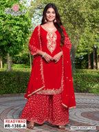 Ramsha R 1386 Nx Georgette Ready Made Salwar Suits