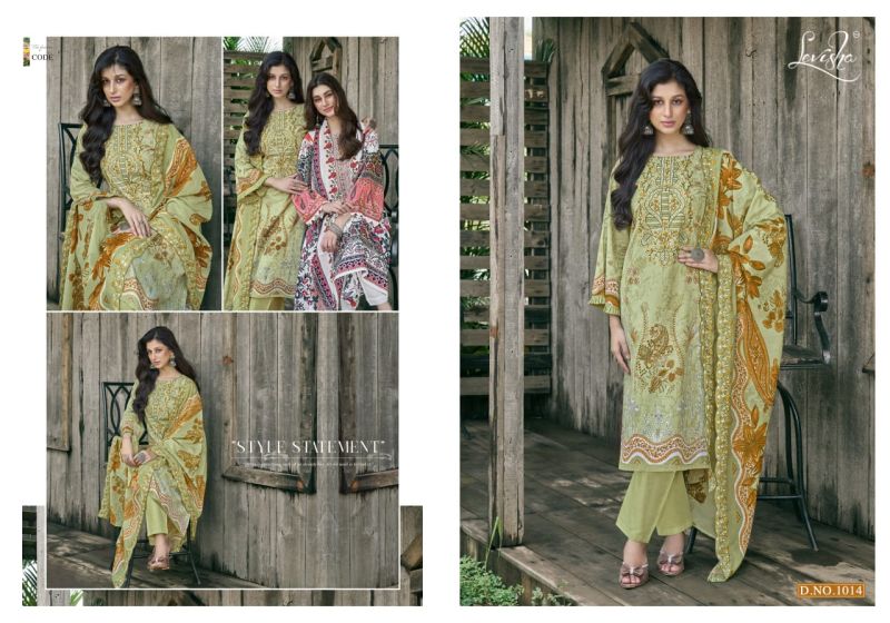 Levisha Mashakali Cambric Lawn Cotton Printed Dress Material