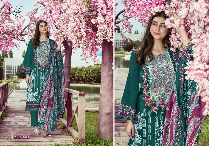 Levisha Mashakali Cambric Lawn Cotton Printed Dress Material