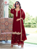 Ramsha R 1363 Nx Fandy Ready Made Salwar Suits