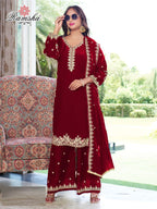Ramsha R 1363 Nx Fandy Ready Made Salwar Suits