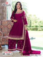 Ramsha R 1364 Nx Fandy Ready Made Salwar Suits