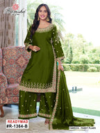 Ramsha R 1364 Nx Fandy Ready Made Salwar Suits