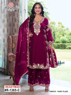 Ramsha R 1365 Nx Fandy Ready Made Salwar Suits