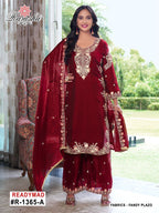 Ramsha R 1365 Nx Fandy Ready Made Salwar Suits