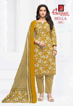 Ganpati Bella Vol 8 Readymade Cotton Printed Kurti Pant With Dupatta Collection