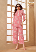 Mayur Kalki Vol 2 Rayon Printed Casual Wear Cord Set Collection